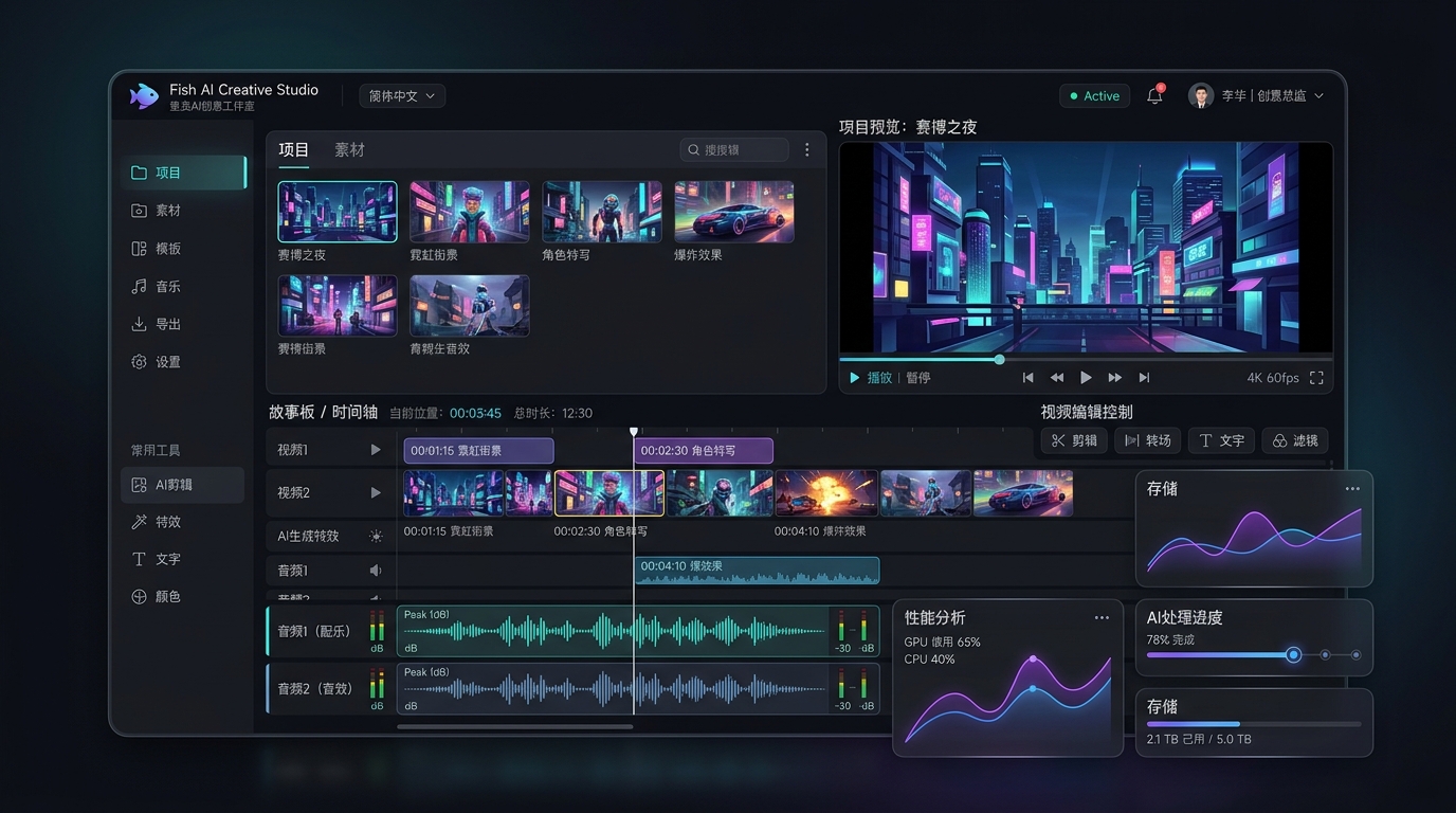 Fish AI Workspace Dashboard
